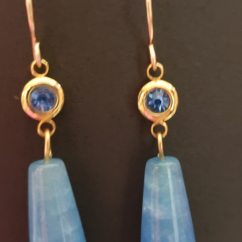 Gorgeous Malay Jade earrings